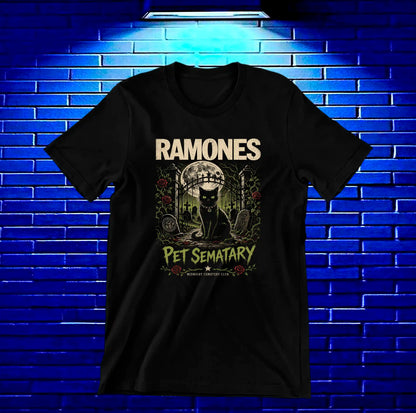 Camiseta Ramones MELAR diseño NIVRA color Negro