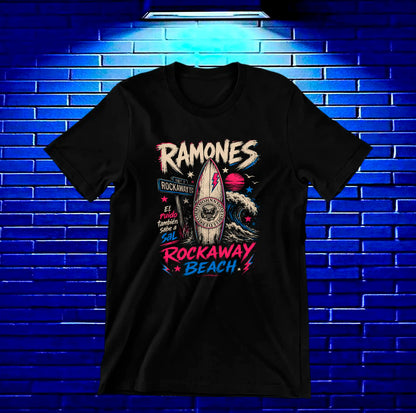 Camiseta Ramones CALEN diseño NIVRA color Negro