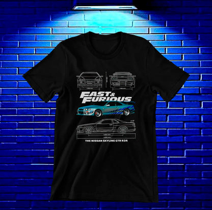 Camiseta RAPIDOS Y FURIOSOS– CAMINE