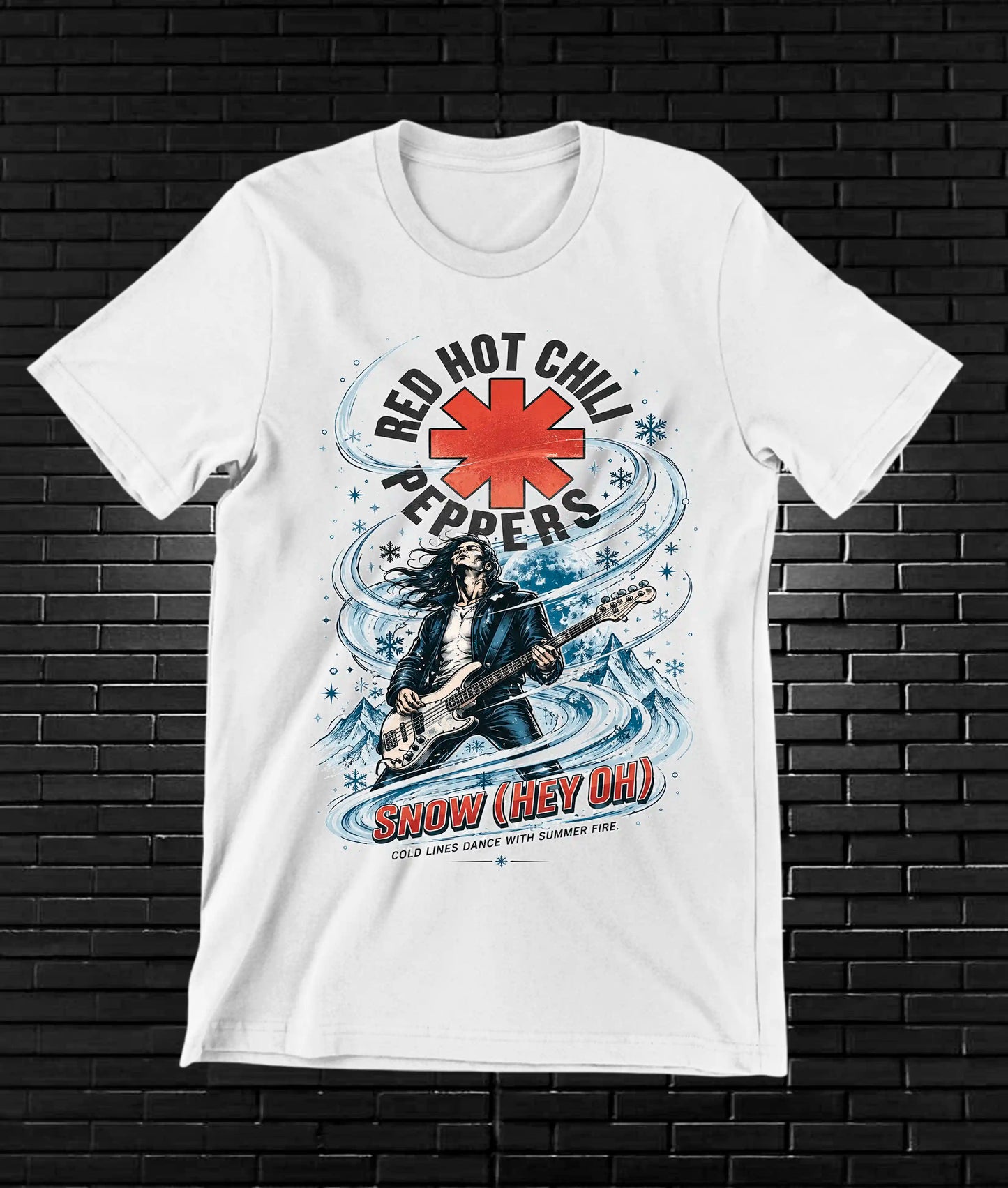 Camiseta Red Hot Chili Peppers – CAMINE