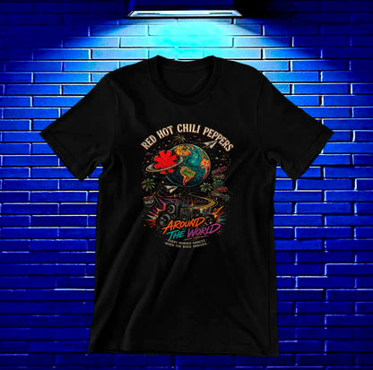 Camiseta Red Hot Chili Peppers – CAMINE