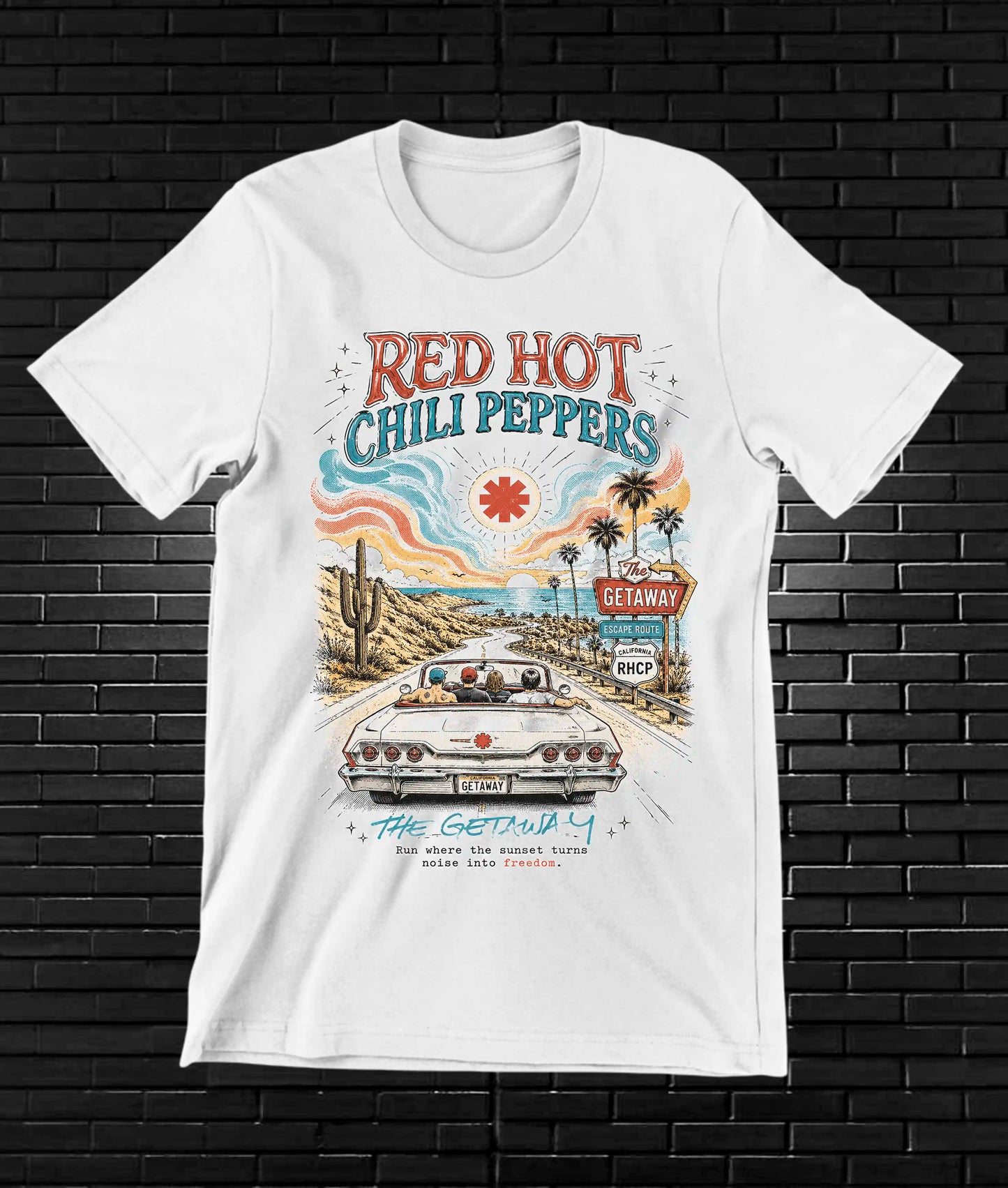 Camiseta Red Hot Chili Peppers – NIMOR