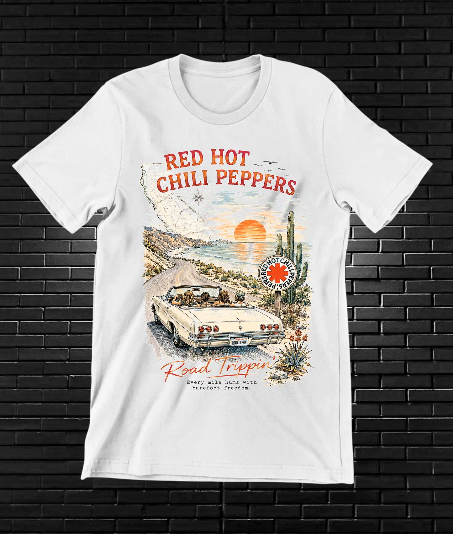 Camiseta Red Hot Chili Peppers – BAMOR