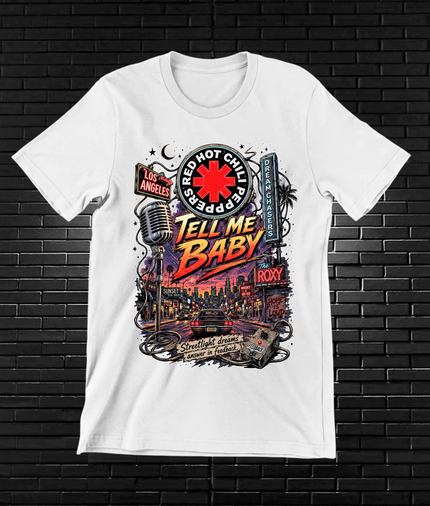 Camiseta Red Hot Chili Peppers – BAMOR