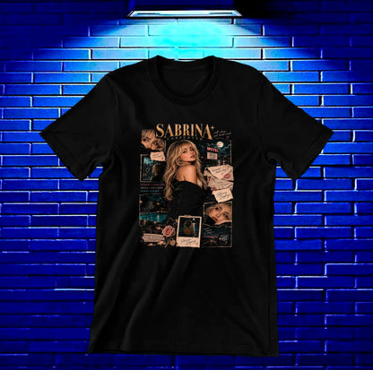 Camiseta Sabrina Carpenter MELAR - CAVOX Negro