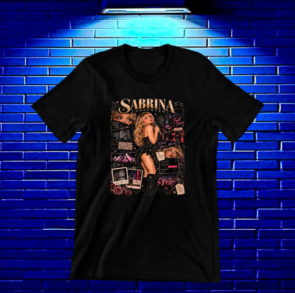 Camiseta Sabrina Carpenter MERAK - BANIX Negro