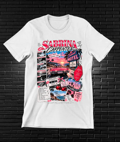 Camiseta Sabrina Carpenter MERAK - CAVOX Blanco