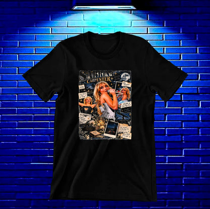 Camiseta Sabrina Carpenter NIMOR - BAREN Negro