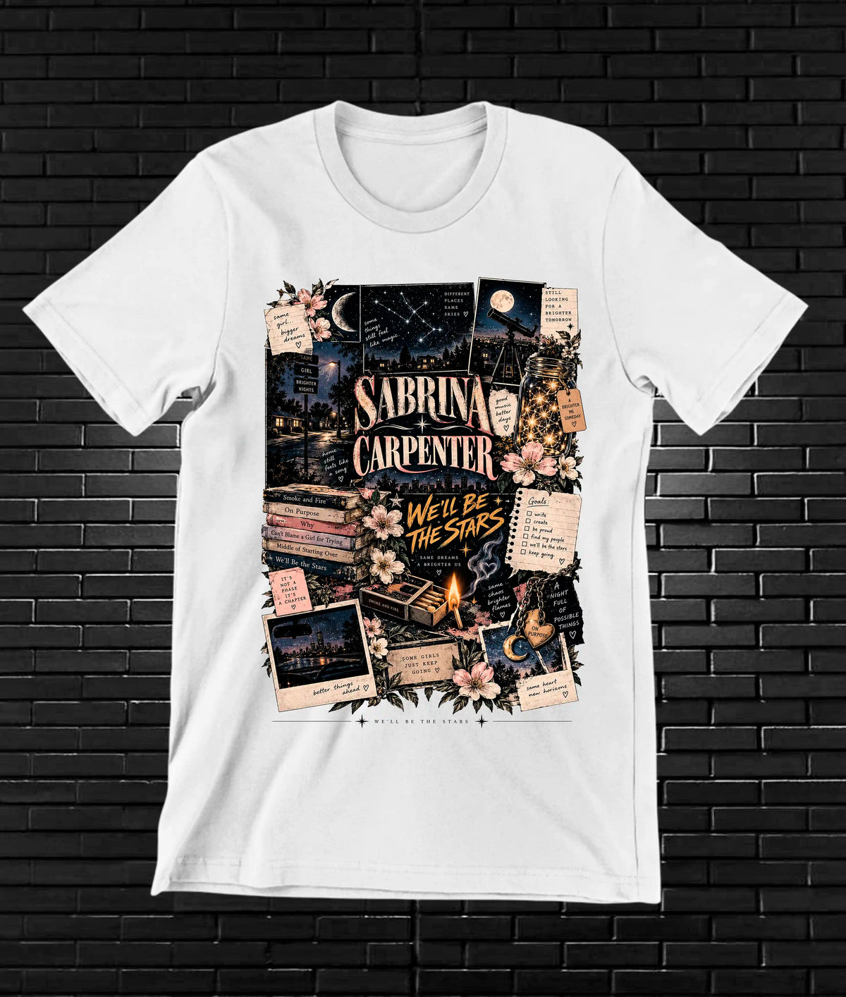 Camiseta Sabrina Carpenter NIMOR - CAVOX Blanco