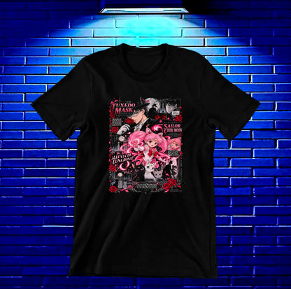 Camiseta Sailor Moon BALOR - CAVOX Negro