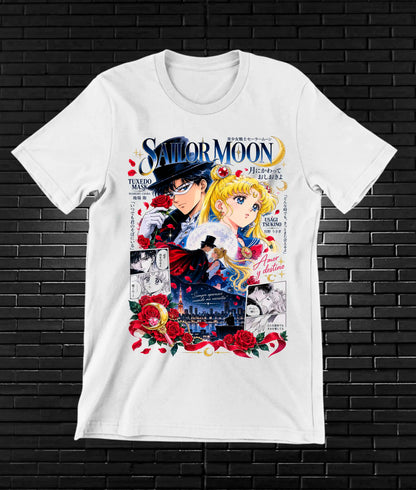 Camiseta Sailor Moon BALOR - NIVRA Blanco