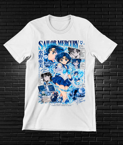 Camiseta Sailor Moon CAVEN - MERON Blanco