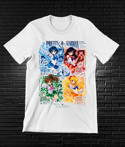 Camiseta Sailor Moon CAVEN - NIVRA Blanco