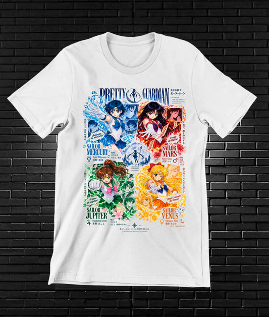 Camiseta Sailor Moon CAVEN - NIVRA Blanco