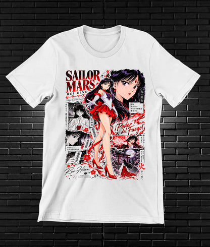 Camiseta Sailor Moon MELAR - BANIX Blanco