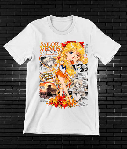 Camiseta Sailor Moon MELAR - CAVOX Blanco