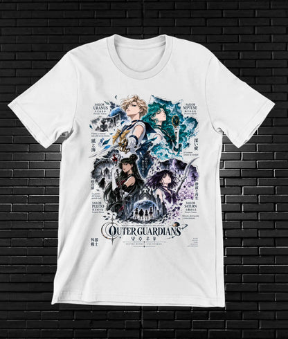 Camiseta Sailor Moon MERAK - BANIX Blanco