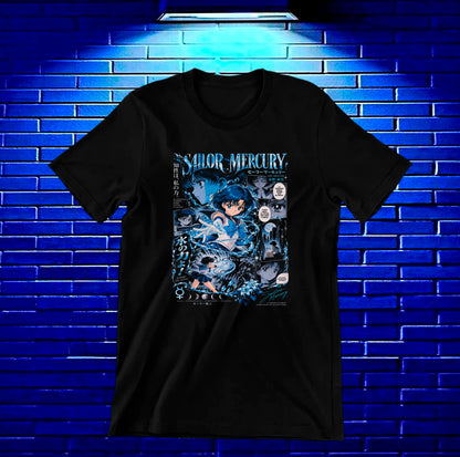 Camiseta Sailor Moon MERAK - BANIX Negro