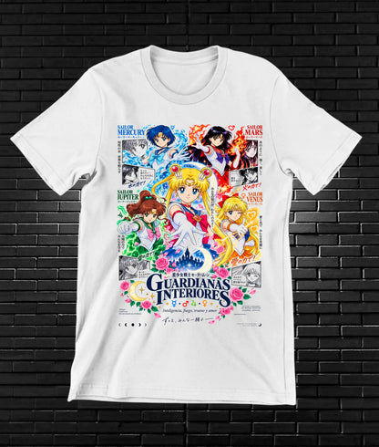 Camiseta Sailor Moon NIMOR - BAREN Blanco
