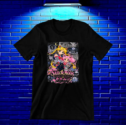 Camiseta Sailor Moon NIMOR - CAVOX Negro