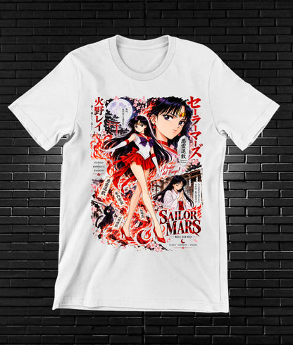 Camiseta Sailor Moon NIREN - NIVRA Blanco
