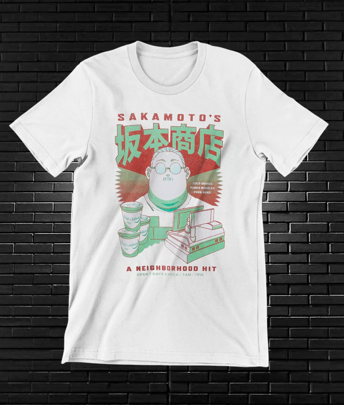 Camiseta SAKAMOTO DAYS– CAMINE