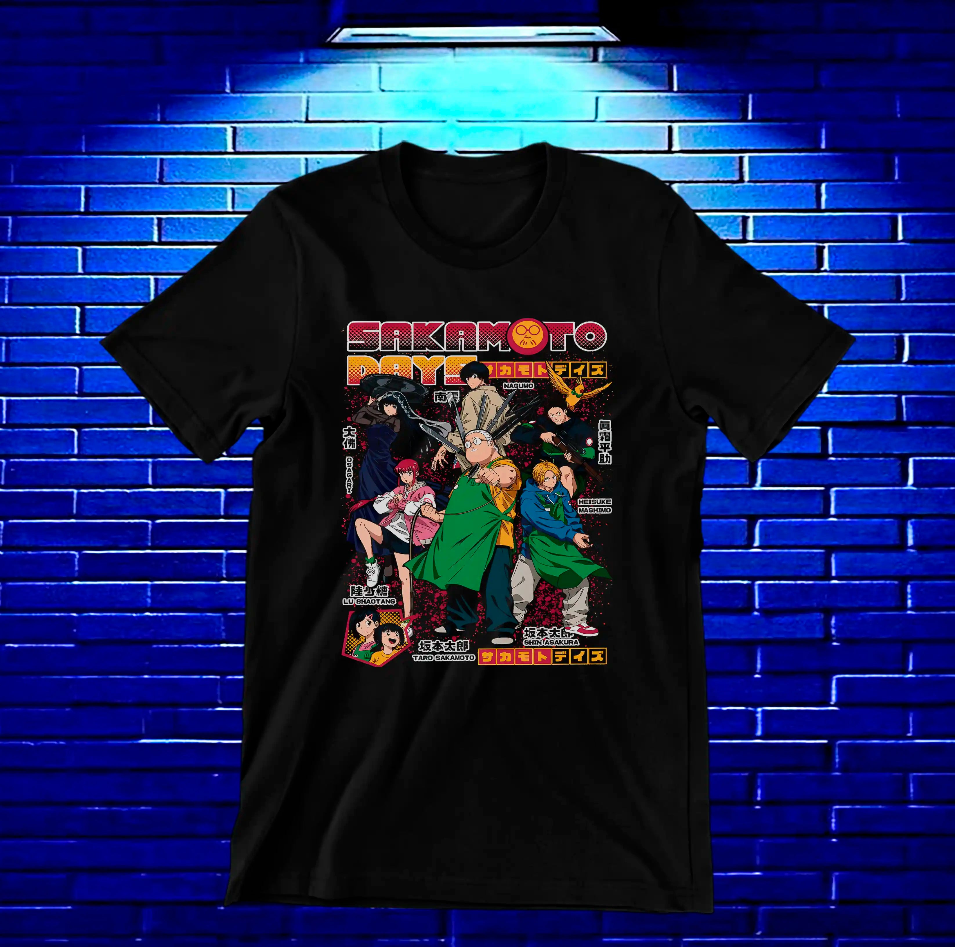 Camiseta SAKAMOTO DAYS– CAMINE