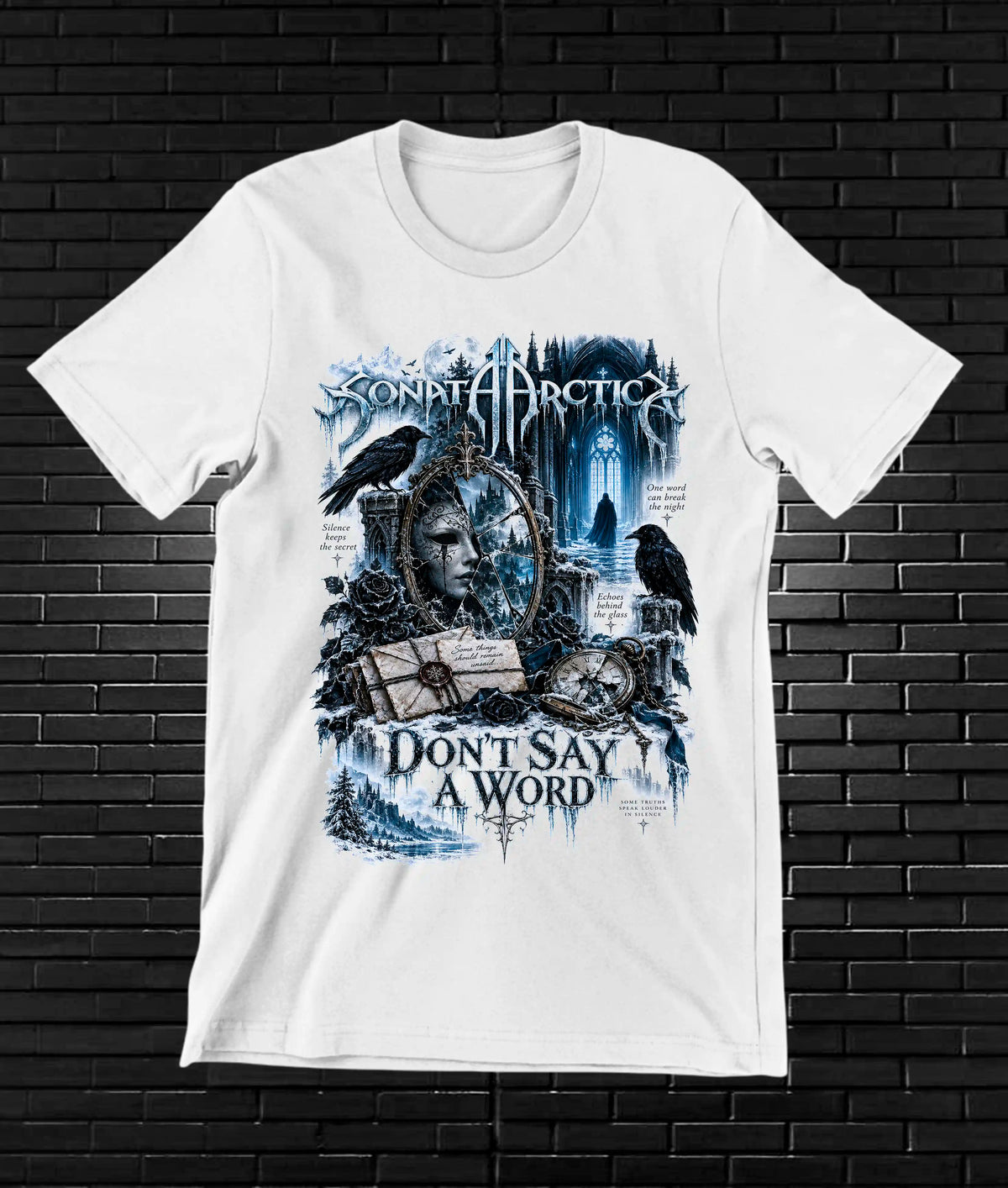 Camiseta Sonata Arctica BALOR BANIX Blanco
