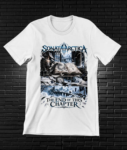 Camiseta Sonata Arctica BALOR BAREN Blanco