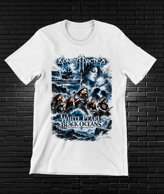 Camiseta Sonata Arctica BALOR MERON Blanco