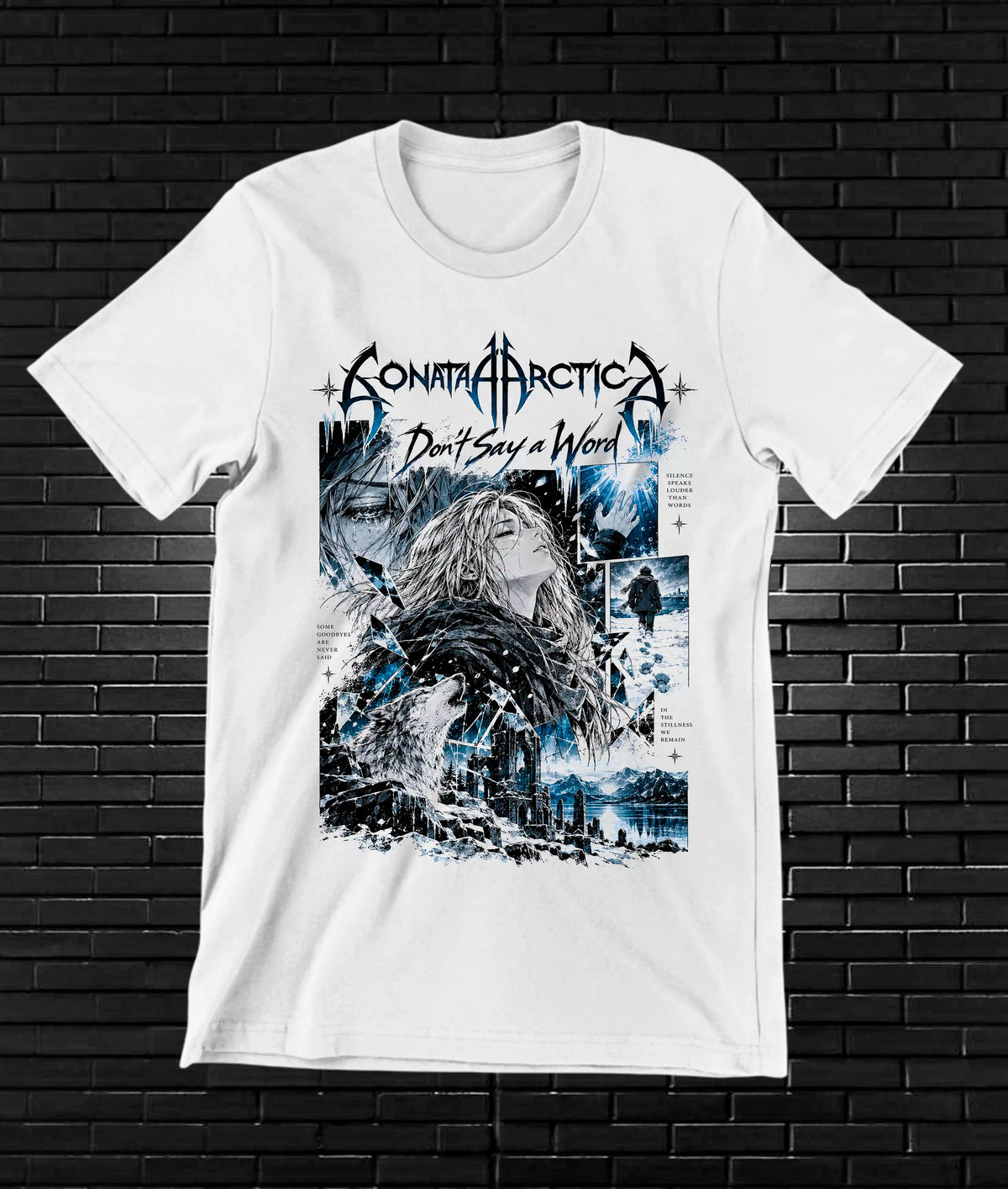 Camiseta Sonata Arctica BAMOR CAVOX Blanco