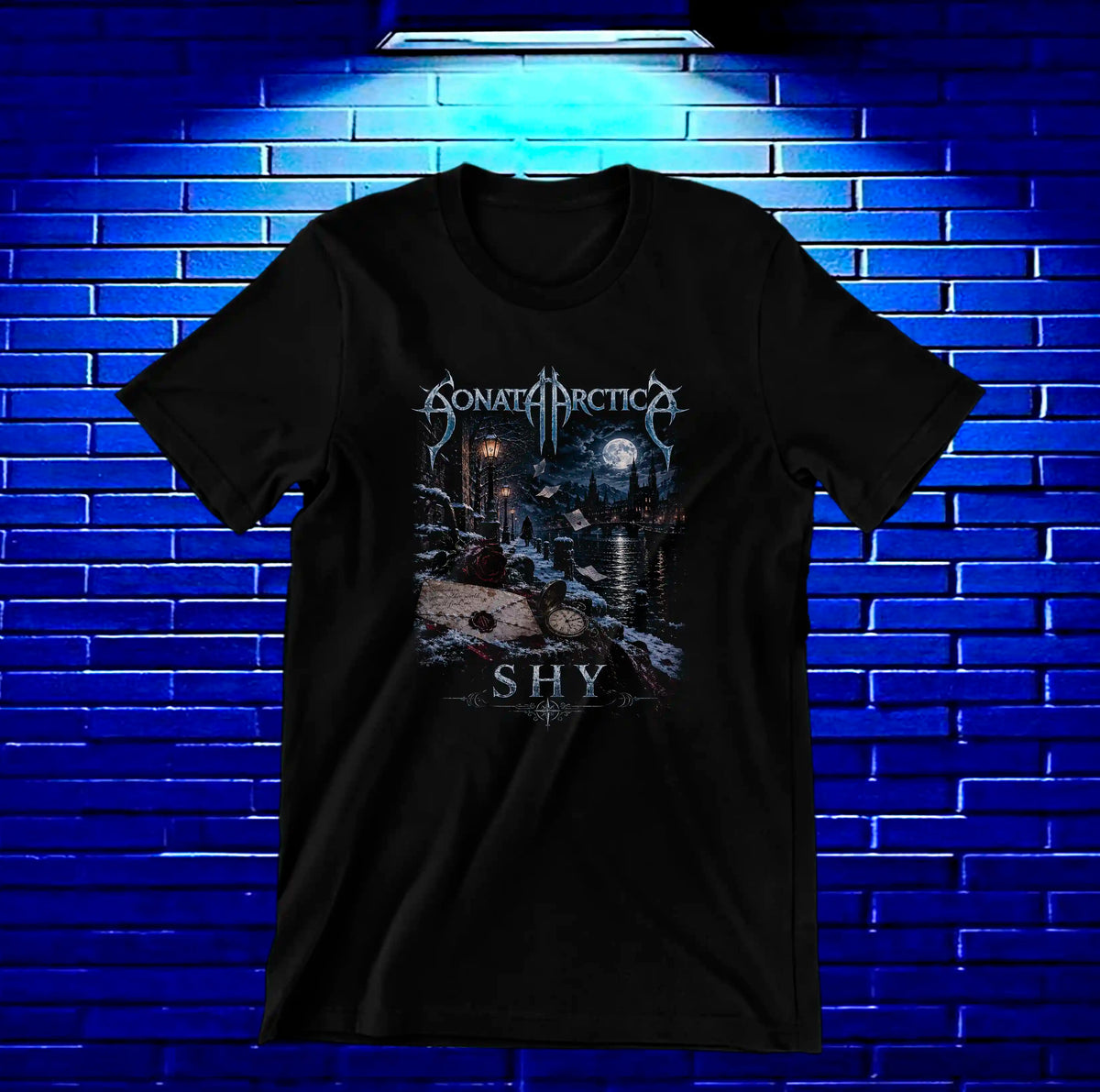 Camiseta Sonata Arctica BAMOR CAVOX Negro