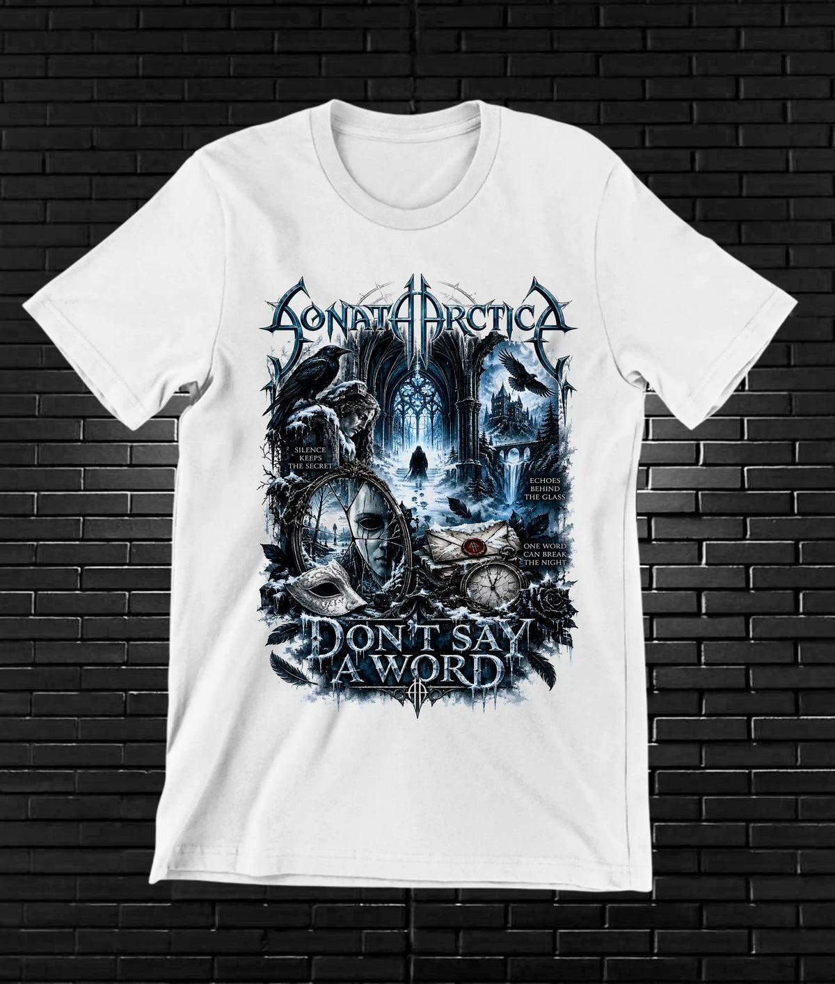 Camiseta Sonata Arctica BAMOR MERON Blanco
