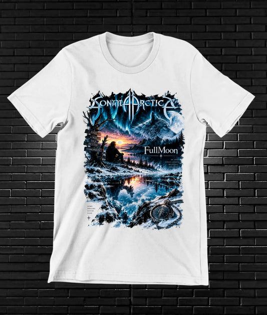 Camiseta Sonata Arctica BAMOR NIVRA Blanco