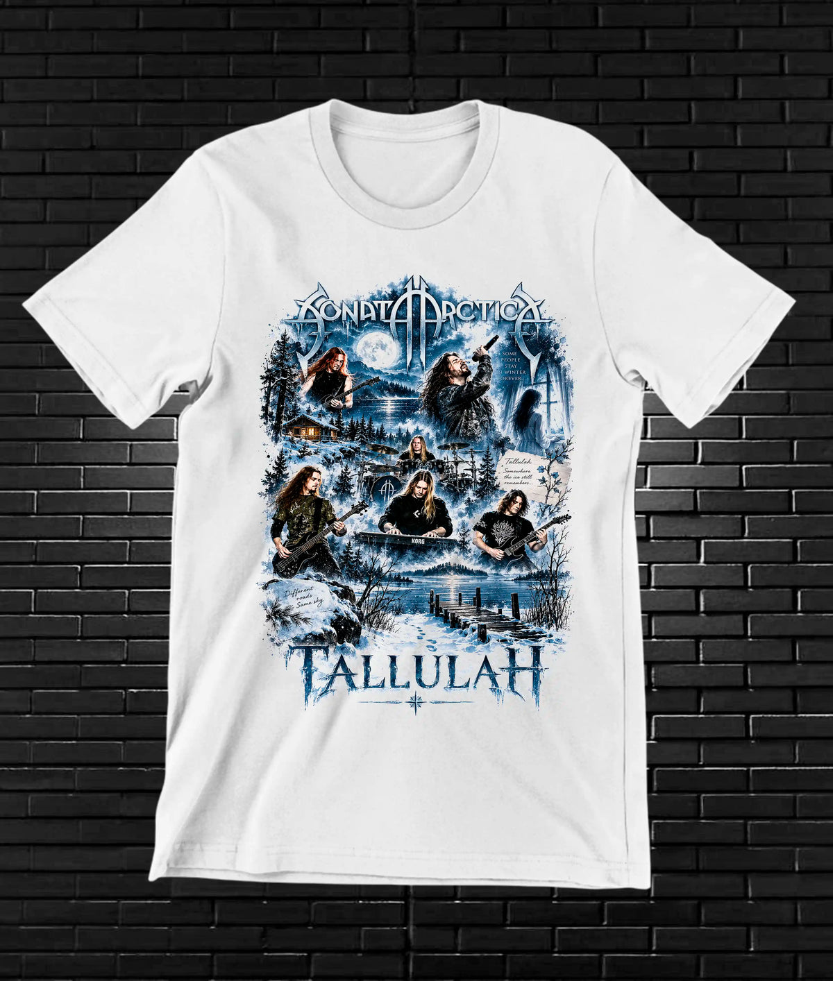 Camiseta Sonata Arctica BAXOR BANIX Blanco