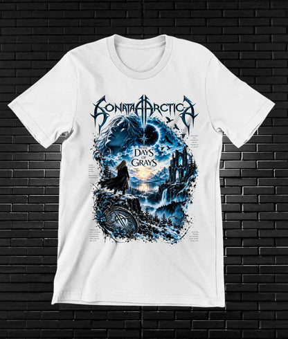 Camiseta Sonata Arctica BAXOR CAVOX Blanco