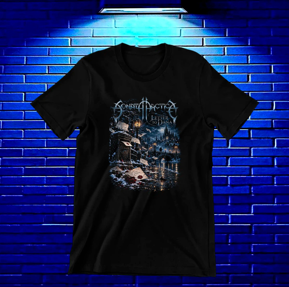 Camiseta Sonata Arctica CAMINE BANIX Negro