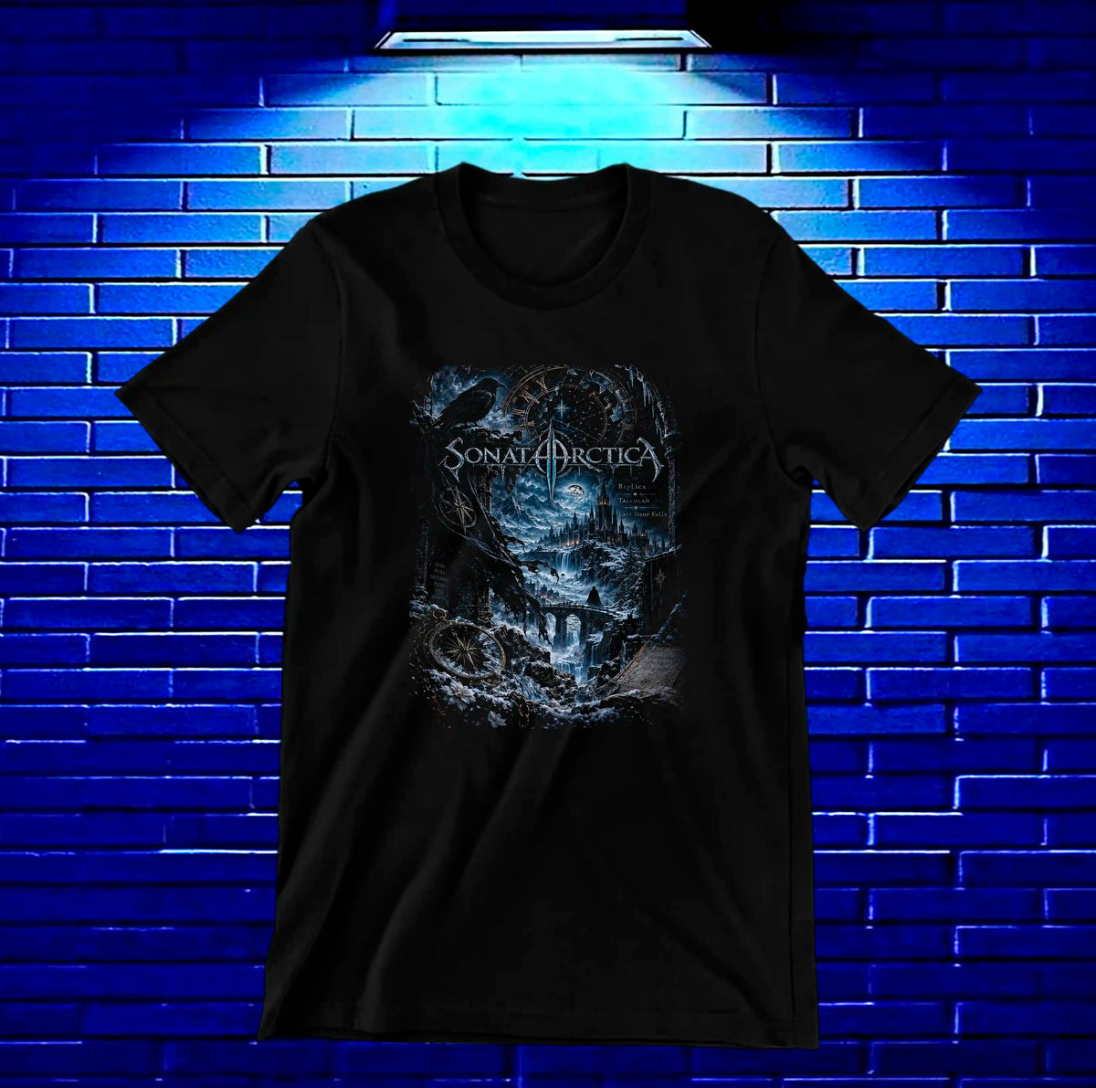 Camiseta Sonata Arctica CAMINE BAREN Negro