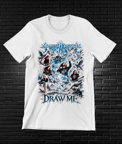 Camiseta Sonata Arctica CAVEN BAREN Blanco