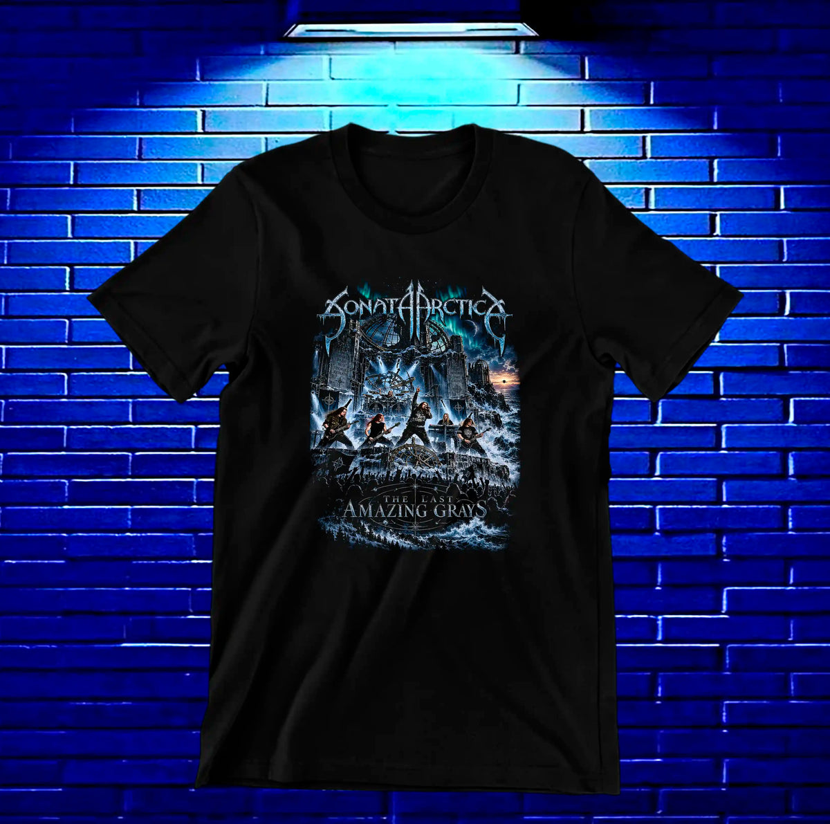 Camiseta Sonata Arctica CAVEN BAREN Negro