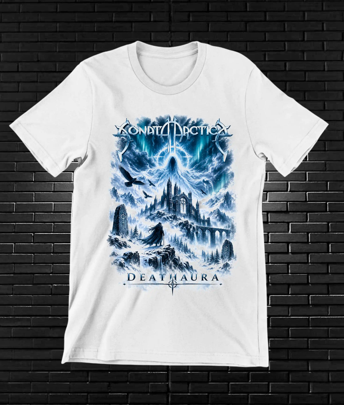 Camiseta Sonata Arctica MELAR BANIX Blanco