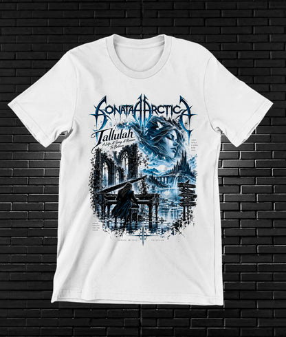 Camiseta Sonata Arctica MELAR CAVOX Blanco