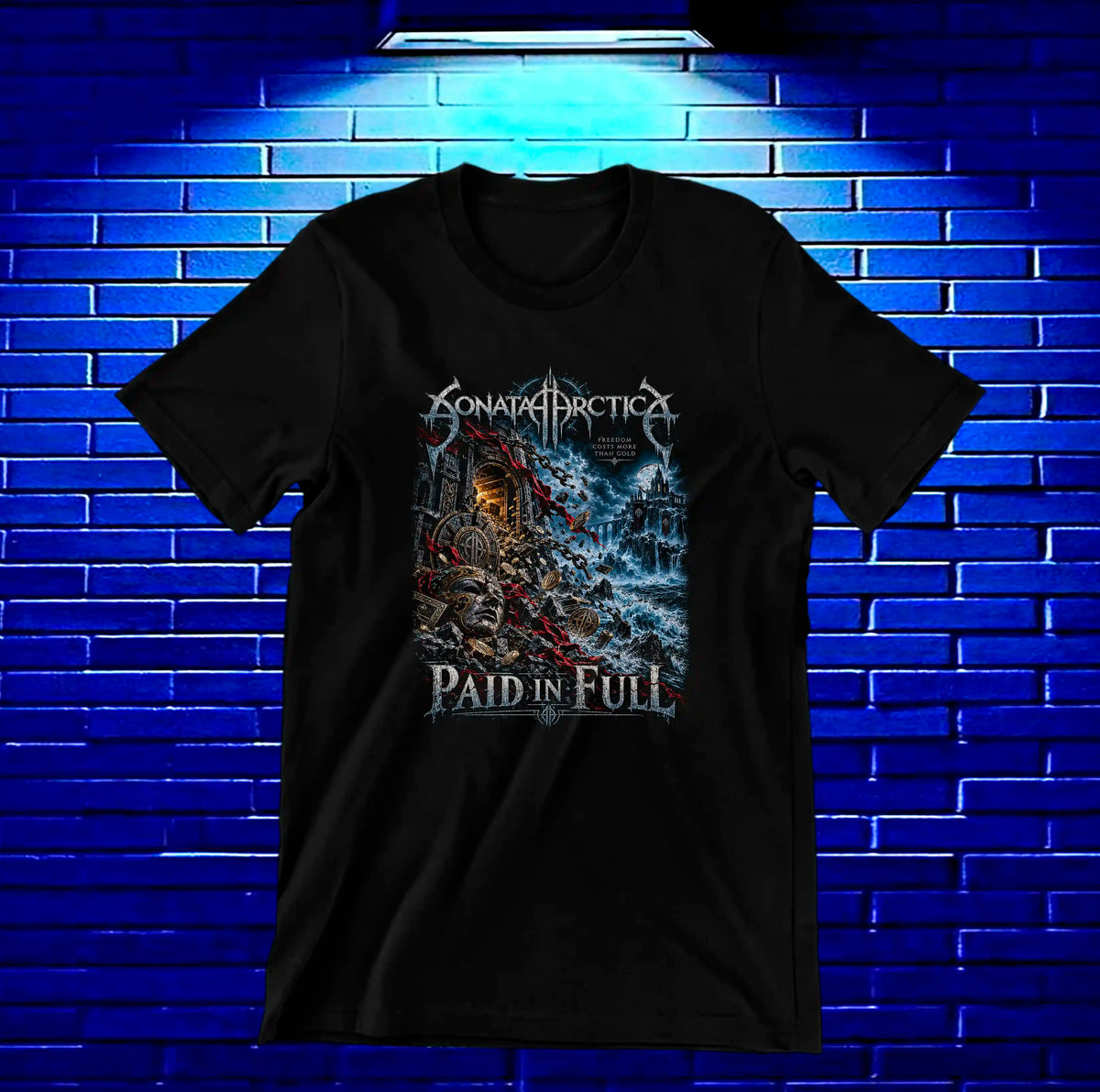 Camiseta Sonata Arctica NIMOR MERON Negro