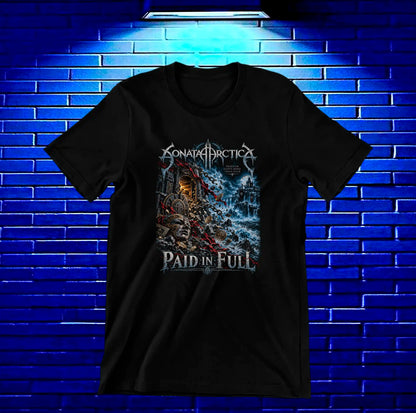 Camiseta Sonata Arctica NIMOR MERON Negro