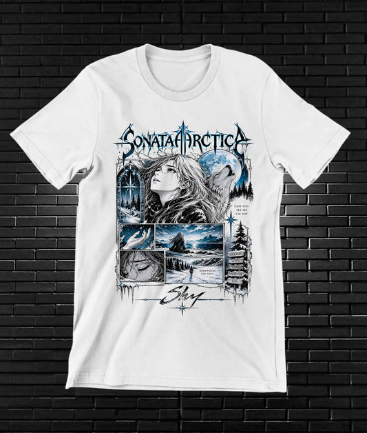 Camiseta Sonata Arctica NIREN BANIX Blanco