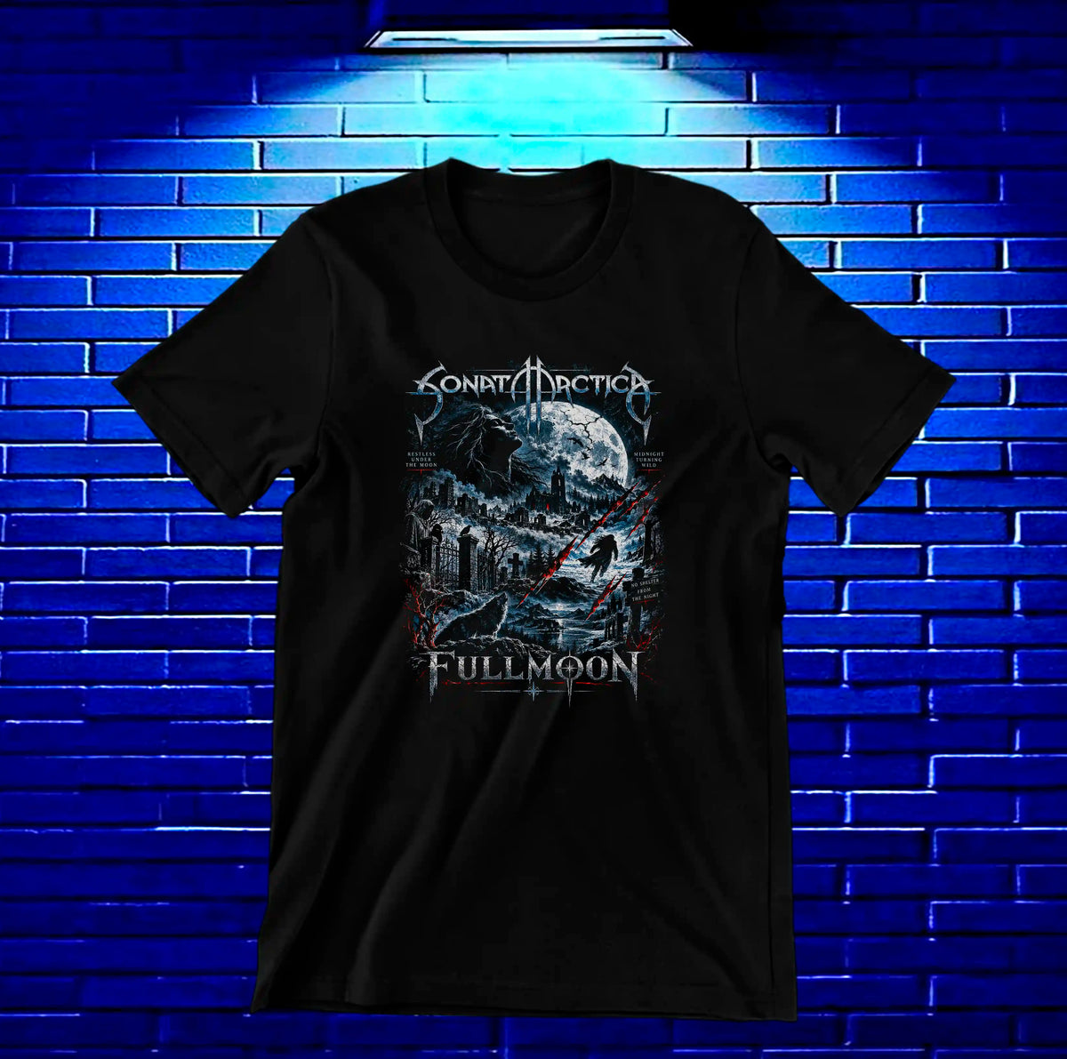 Camiseta Sonata Arctica NIREN BANIX Negro