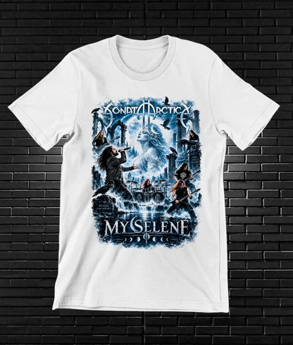 Camiseta Sonata Arctica NIREN CAVOX Blanco