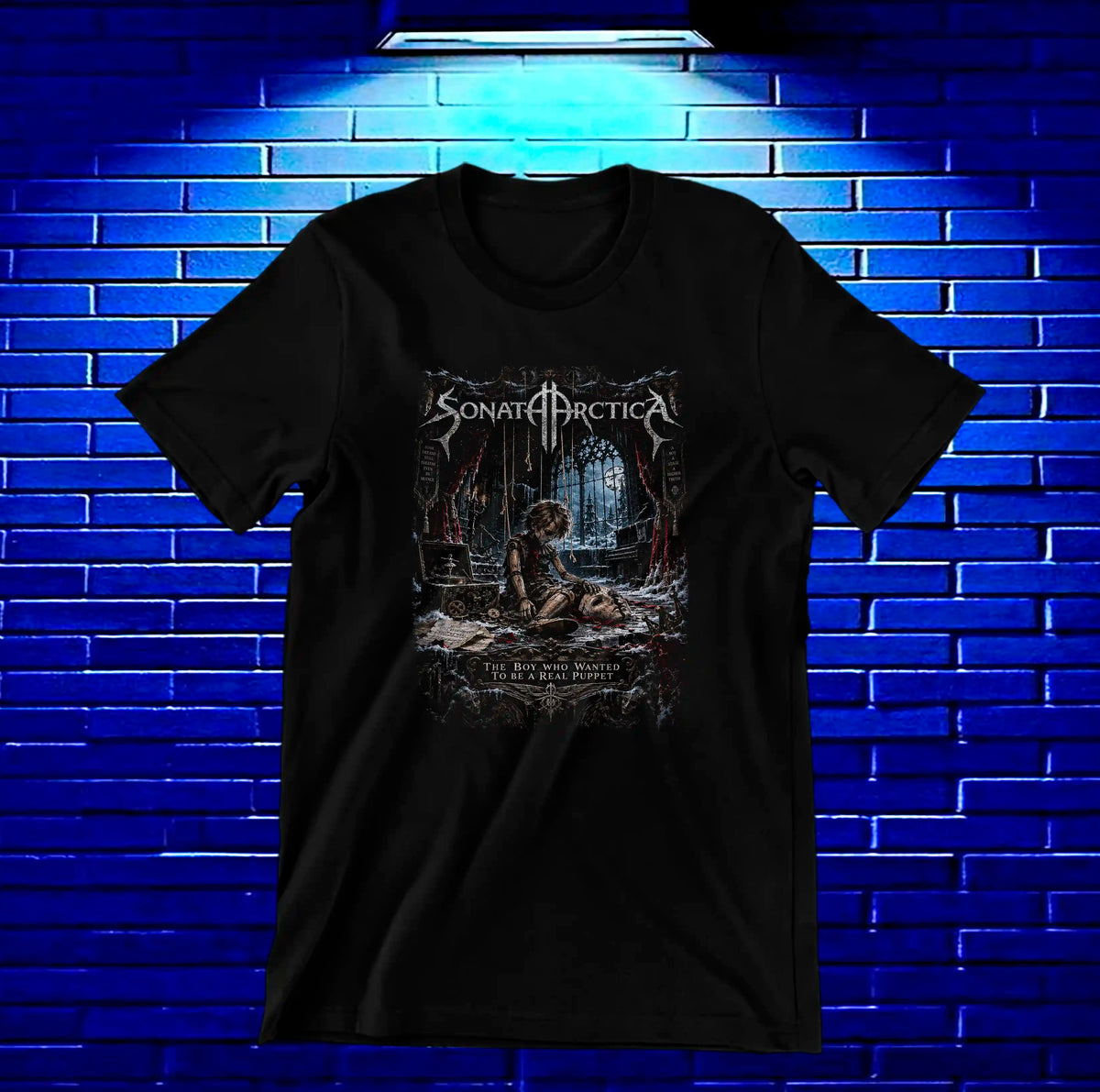 Camiseta Sonata Arctica NIREN CAVOX Negro