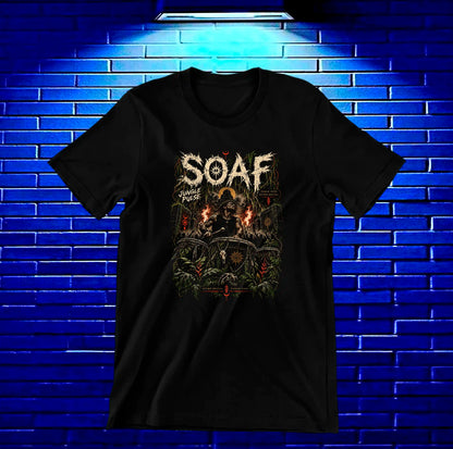 Camiseta Sons of Anarchy – BAMOR – Diseño CAVOX – Negro