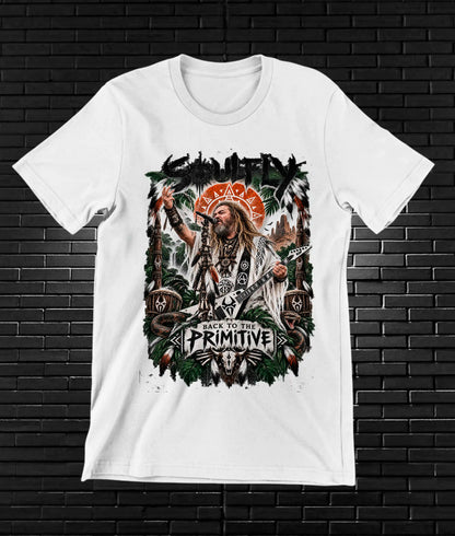 Camiseta Soulfly – CAMINE – Diseño CAVOX – Blanco